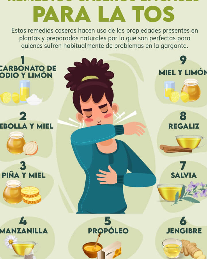 10 remedios caseros efectivos para aliviar la tos seca