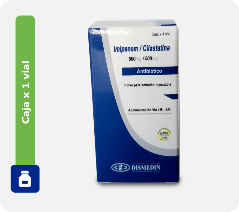 500 min a horas – Información técnica y dosificación del imipenem/cilastatina AuroVitas 500 mg/500 mg