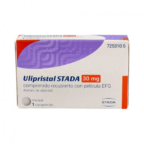 Acetato de Ulipristal: Ventajas y Desventajas del Prospecto ULIPRISTAL STADA 30 mg Comprimido Recubierto con Película EFG