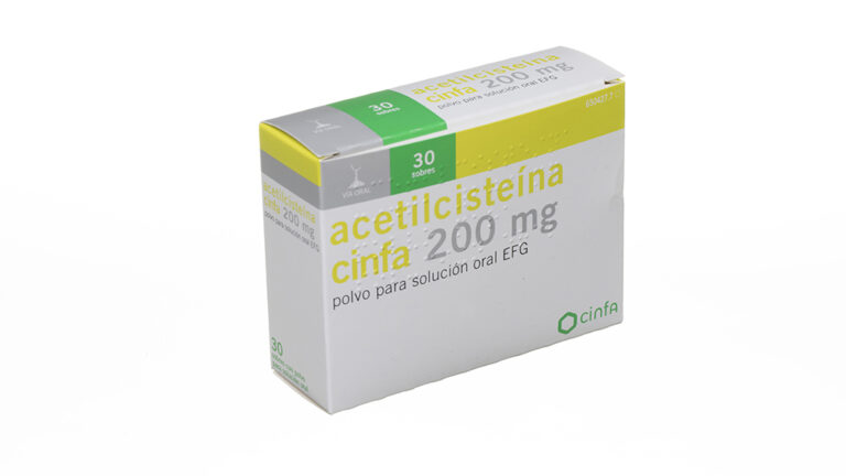 Acetilcisteina 200 Sobres: Ficha Técnica y Polvo para Solución Oral EFG de Cinfa