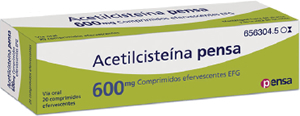 Acetilcisteína Pensa 600 mg: Prospecto, Comprimidos Efervescentes EFG