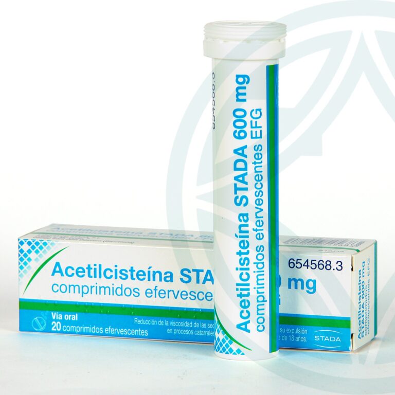 Acetilcisteina ratiopharm 600: ficha tecnica, dosis y usos – Comprimidos efervescentes EFG