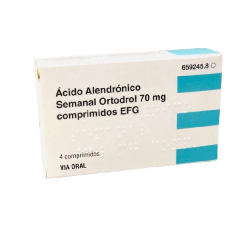 Acido Alendronico Semanal 70 mg: Prospecto, Comprimidos EFG | VIR