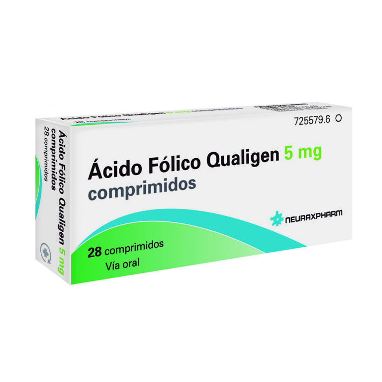 ACIDO FOLICO QUALIGEN 5 MG COMPRIMIDOS: Prospecto y Beneficios