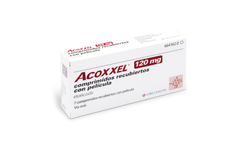 ACOXXEL 120 mg: Ficha Técnica, Comprimidos Recubiertos con Película