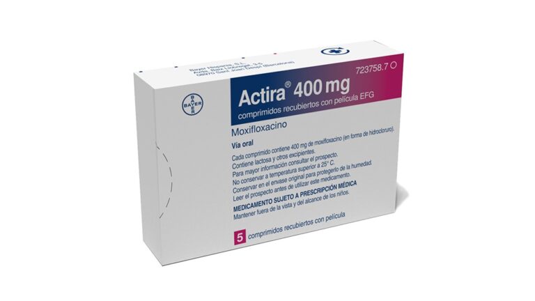 Actira 400 mg: Prospecto, Comprimidos Recubiertos con Película EFG