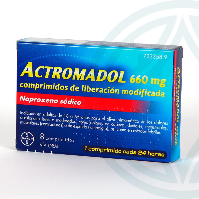 Actromadol 660 mg: Ficha Técnica y Comprimidos de Liberación Modificada