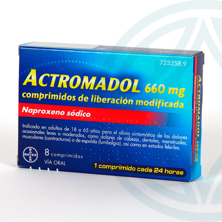 Actromadol 660 mg: Prospecto y Beneficios de los Comprimidos de Liberación Modificada