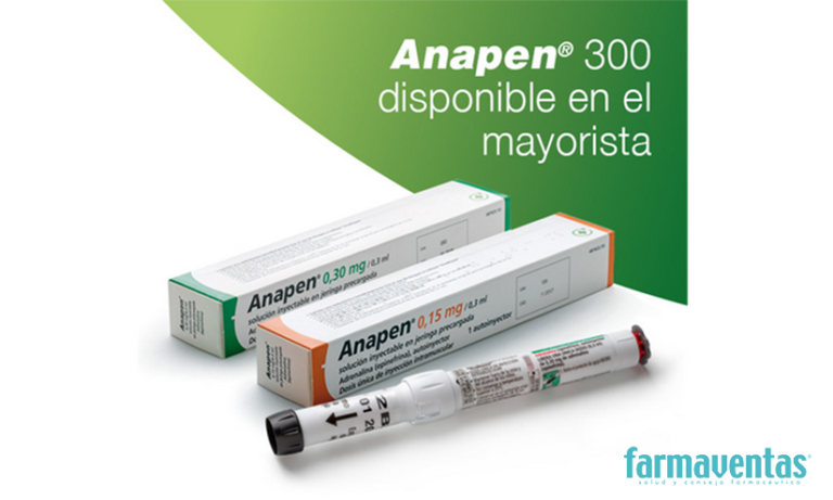 Adrenalina autoinyectable sin receta: Información y usos del Prospecto Anapen 0,30 mg/0,3 ml