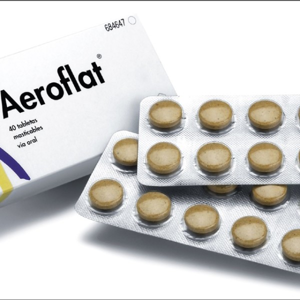 Aeroflat sin receta: Prospecto, composición y uso de los comprimidos masticables