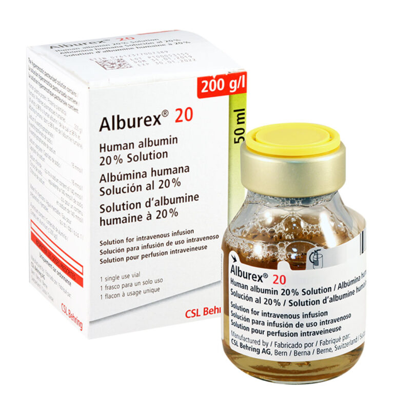 Alburex 200 g/L: Prospecto y dosificación de solución para perfusión