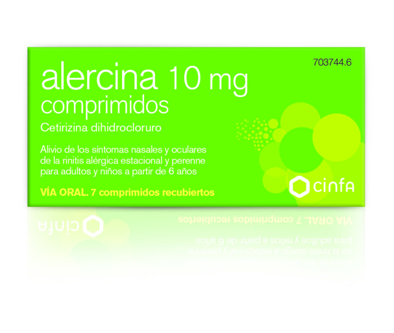 Alercina 10 mg: Comprimidos Recubiertos para Qué Sirve – Ficha Técnica Teva 5 mg