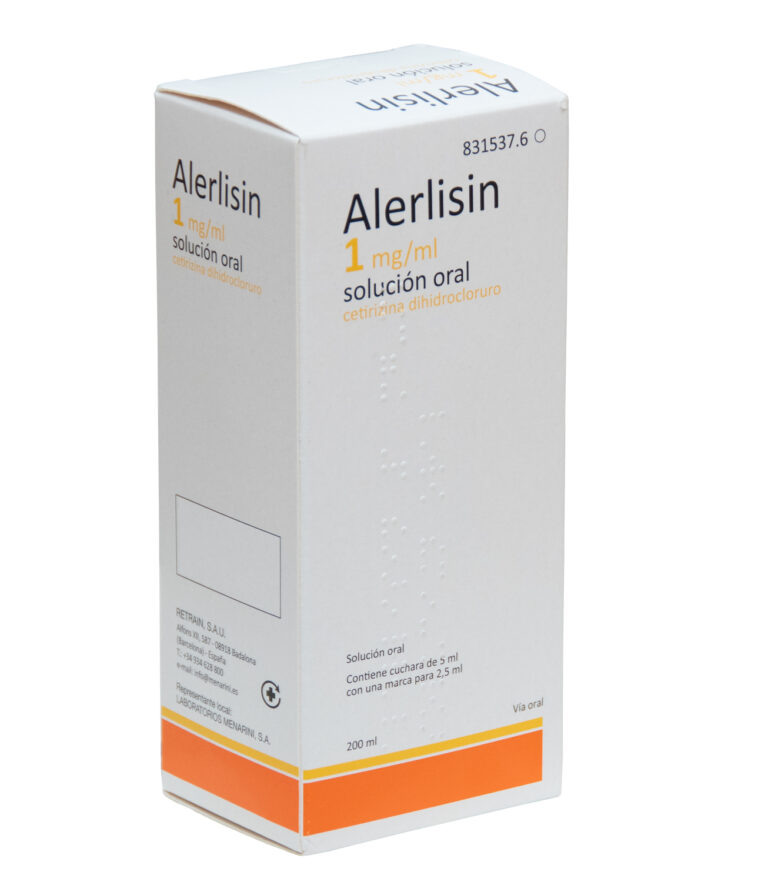 Alerlisin Sin Receta: Prospecto y Solución Oral de 1 mg/ml