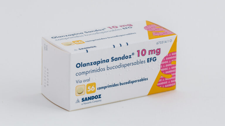 Alerta sanitaria: Ficha técnica de Olanzapina Vir 10 mg comprimidos bucodispersables EFG