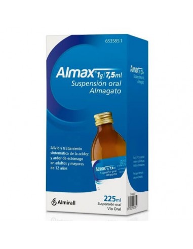 Almax 1g/7,5 ml: ¿Qué es y cómo se usa? Prospecto completo