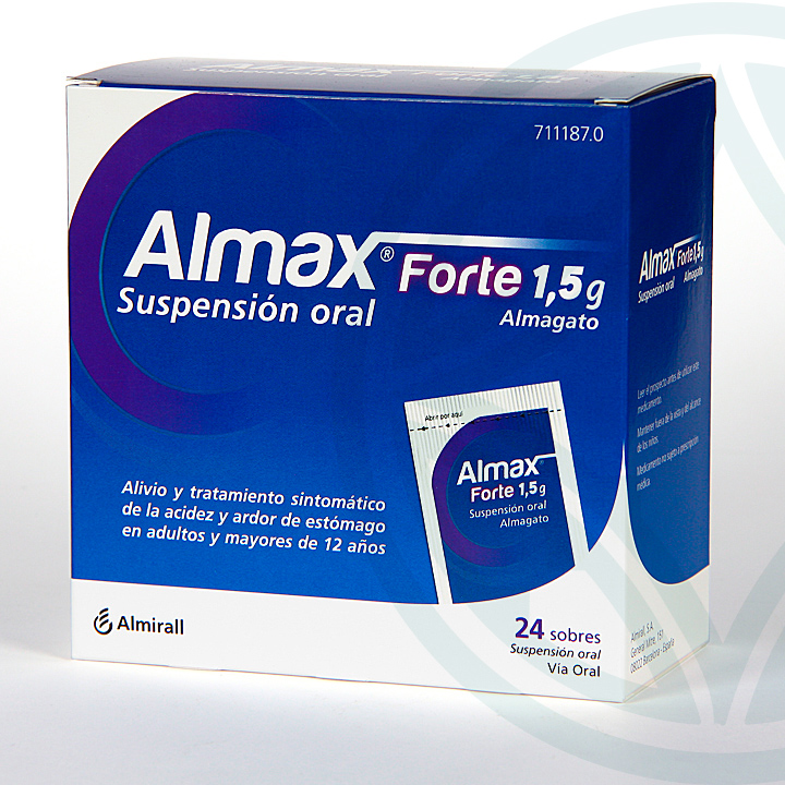 Almax Forte 750 mg: Comprimidos Masticables Sabor Cola en Sant Andreu de la Vola