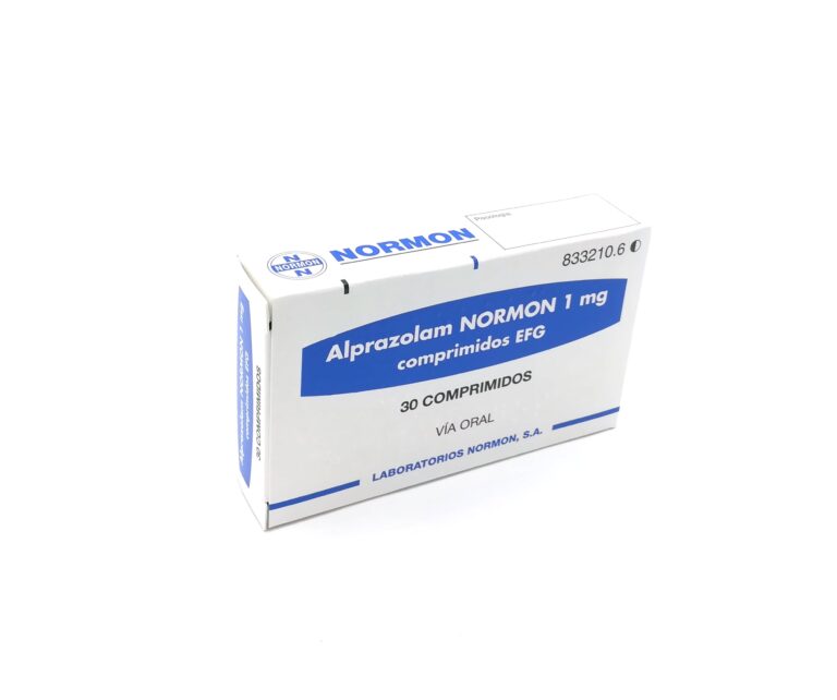 Alprazolam Normon 1 mg: Prospecto, Comprimidos EFG y Uso