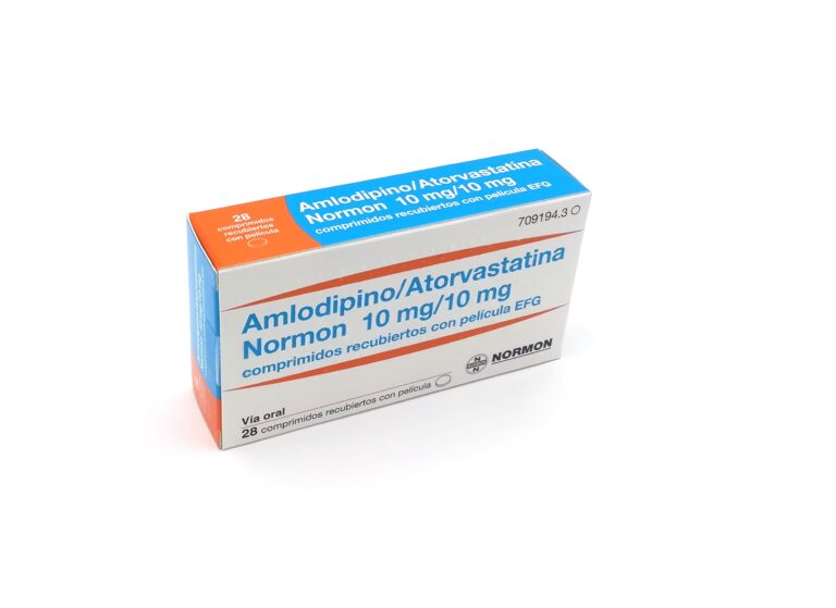 Amlodipino/Atorvastatina Normon 5 mg/10 mg: Prospecto, dosis y efectos secundarios