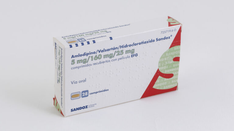 AMLODIPINO VALSARTAN HIDROCLOROTIAZIDA SANDOZ: Prospecto y dosis recomendada