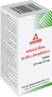 Amoxicilina Ácido Clavulánico 875 | Prospecto, Composición e Indicaciones