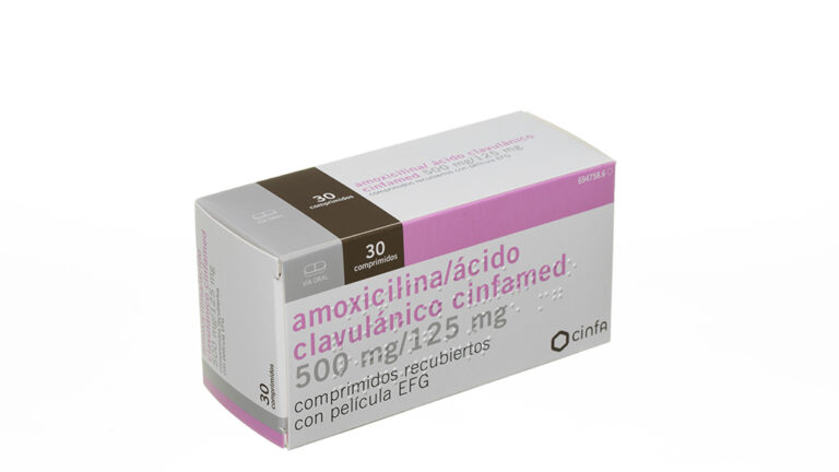 Amoxicilina Ácido Clavulánico Cinfamed 500 mg/125 mg – Ficha Técnica, Comprimidos Recubiertos EFG