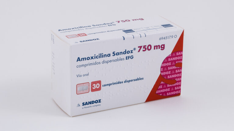 Amoxicilina Sandoz 750 mg: Precio, Prospecto y Comprimidos Dispersables EFG