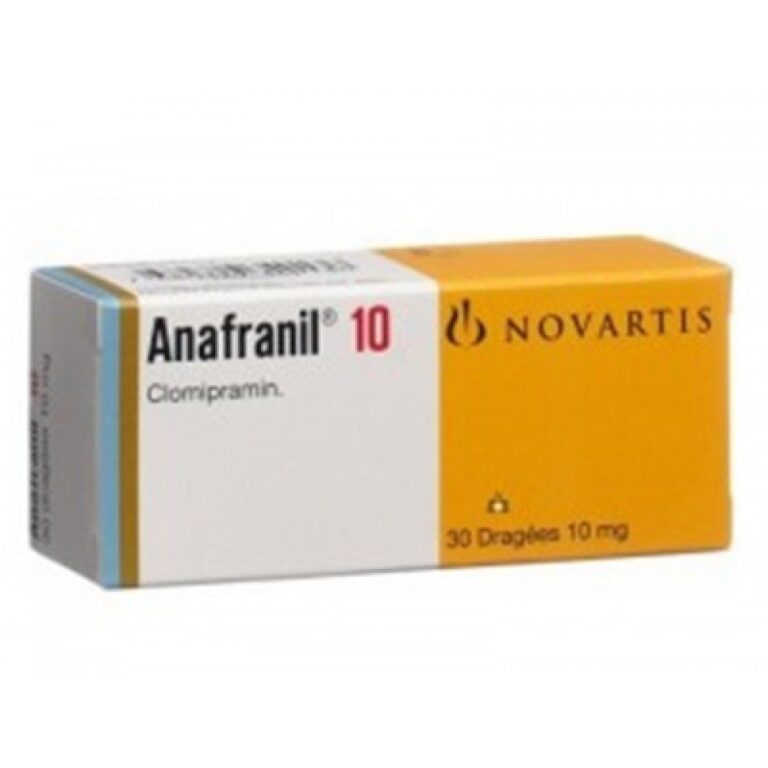 Anafranil 10 mg comprimidos recubiertos: ¿Malo tomarlo? ¿Qué dice la ficha técnica?