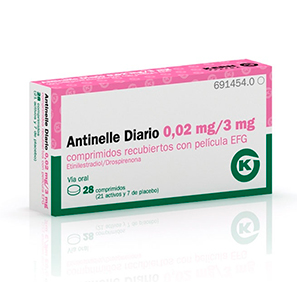 Antinelle Diario: Precio, prospecto y características del anticonceptivo oral – ¡Descubre todo sobre Antinelle 0,02 mg/3 mg comprimidos recubiertos con película EFG!