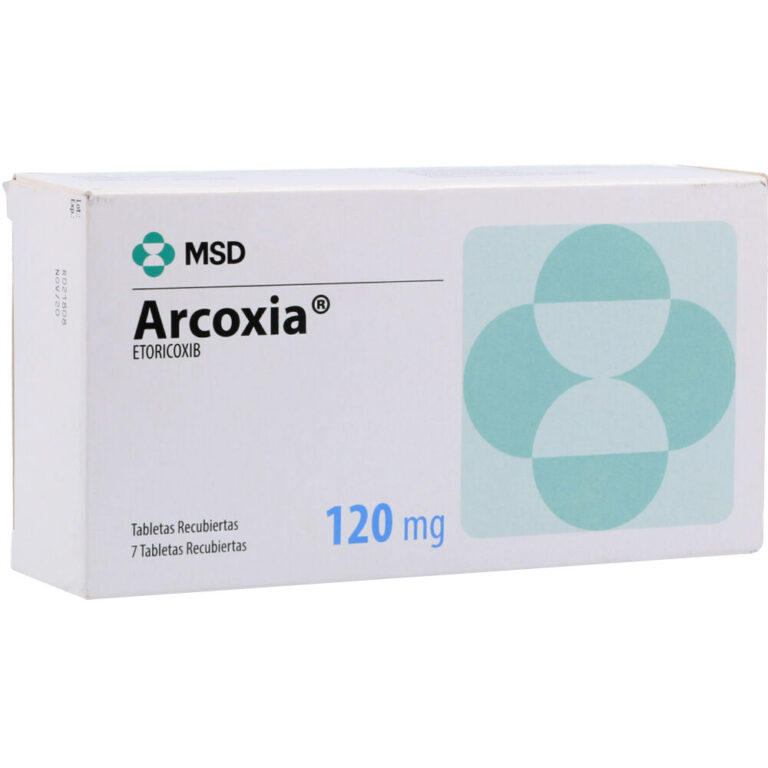 Arcoxia 120 mg y Nolotil: Información y Uso