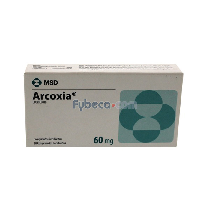 Arcoxia y Tramadol: Propiedades, dosis y efectos de los comprimidos recubiertos con película de 60 mg