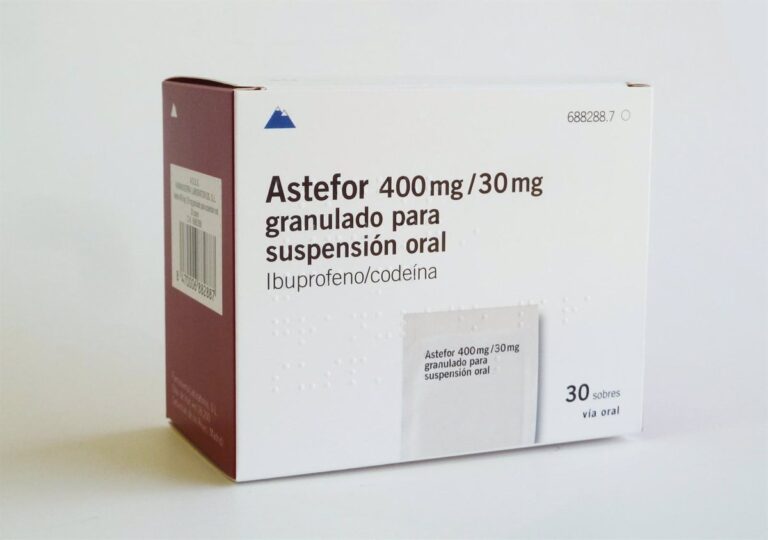 Astefor 400/30 mg: Comprimidos recubiertos para dolor de garganta