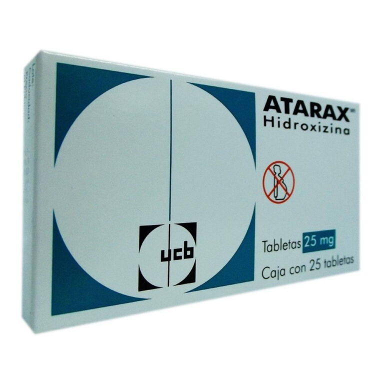 Atarax 25 mg: Precio, Prospecto y Comprimidos Recubiertos