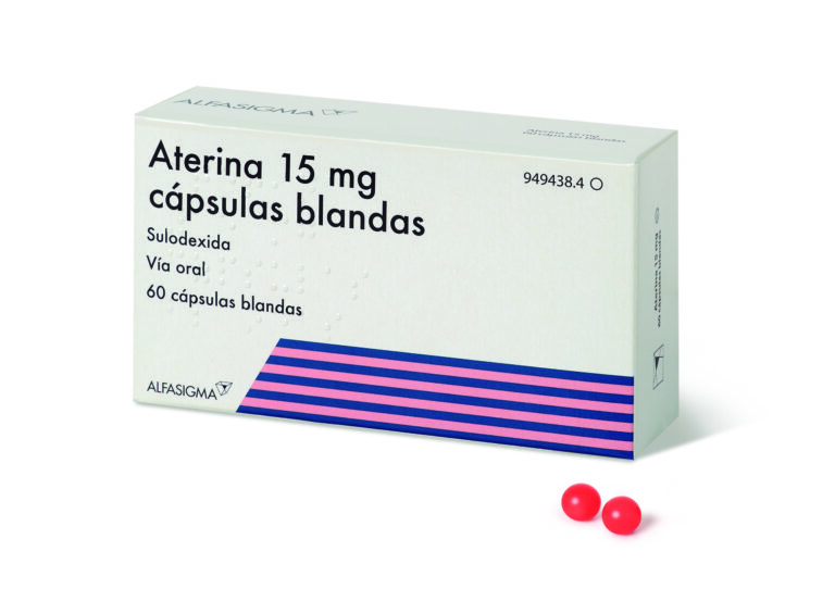 Aterina 15 mg Cápsulas Blandas: Ficha Técnica y Características