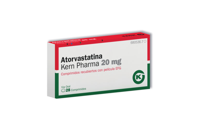 Atorvastatina 20 mg EFG: Prospecto, Comprimidos Recubiertos y Adelgazamiento