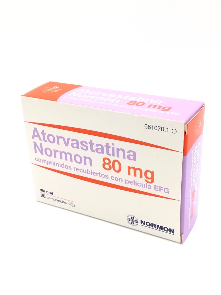 Atorvastatina 80 mg Precio: Prospecto, Comprimidos Recubiertos con Película, Cinfá – EFG