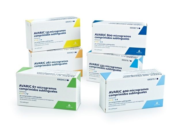 Avaric 400 mcg: ficha técnica de comprimidos sublinguales para convertir de miligramos a microgramos