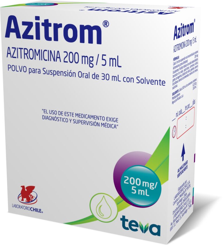 Azitromicina Mylan 200 mg/5ml: Prospecto y dosis recomendada para suspensión oral