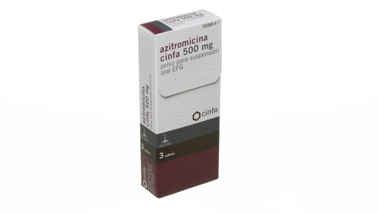 Azitromicina para amigdalitis: Descubre la ficha técnica de Azitromicina Ratiopharm 500 mg en polvo para suspensión oral en sobre EFG