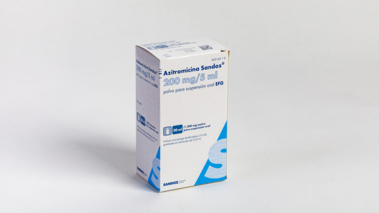 Azitromicina Sandoz 200 mg/5 ml: Ficha técnica, uso y cómo tomar