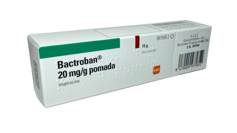 Bactroban pomada 20 mg/g: ficha técnica y sin receta médica