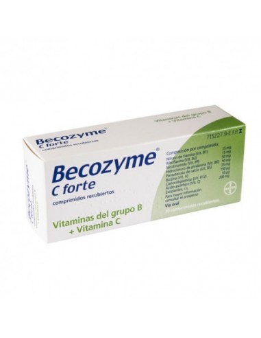 Becozyme C Forte: Descubre los beneficios y usos de estas cápsulas duras Nervobion