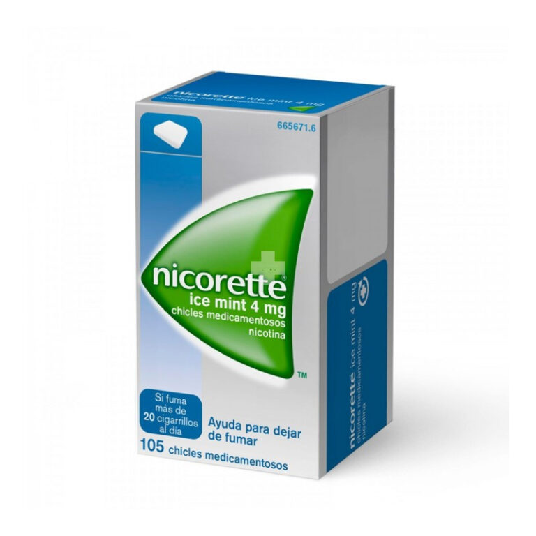 Beneficios de los chicles de nicotina Nicorette 4 mg: información y dosis