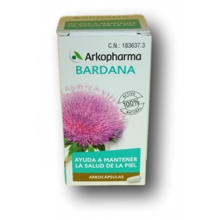 Beneficios y usos de las cápsulas duras de bardana Arkopharma