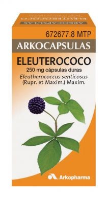 Beneficios y usos del Eleuterococo: Arkocápsulas de 250 mg