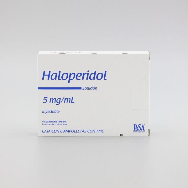 Beneficios y usos del Haloperidol Esteve 5 mg/ml – Solución inyectable: prospecto