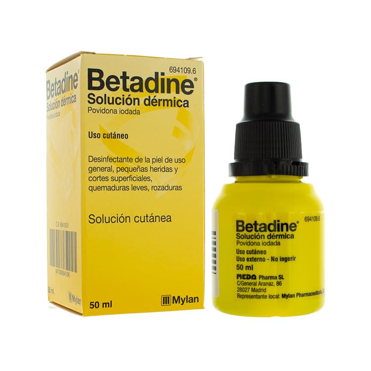 BETADINE 100 MG/ML: Ficha Técnica y Uso como Antiséptico Cutáneo