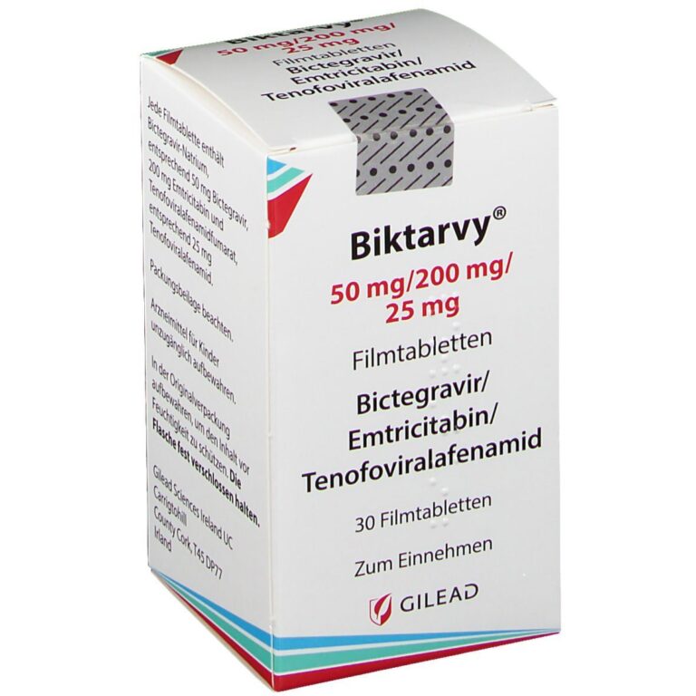 Biktarvy: Precio en España, Comprimidos Recubiertos con Película, Prospecto 50 mg/200 mg/25 mg