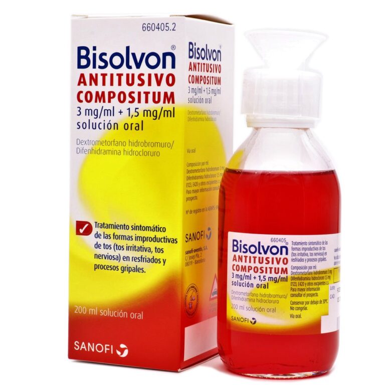 Bisolvon Antitusivo Compositum: Prospecto, Dosis y Uso – Solución Oral