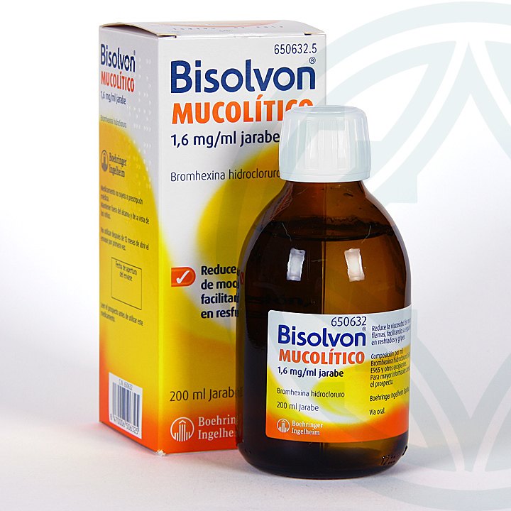 Bisolvon Mucolítico Infantil 0,8 mg/ml Jarabe: Ficha Técnica y Beneficios