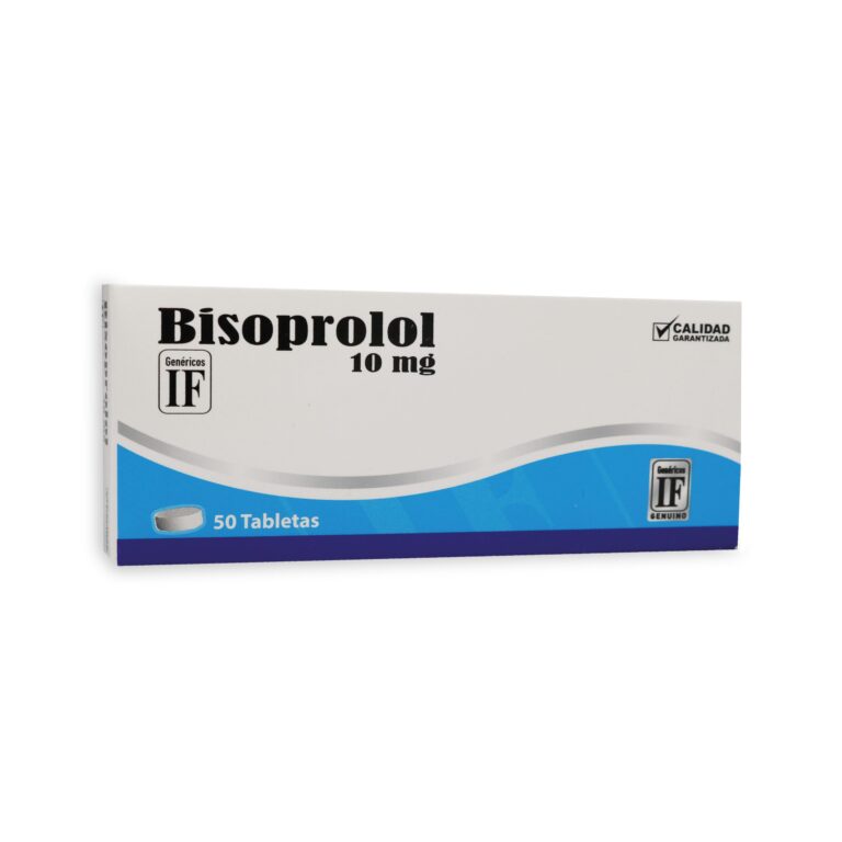 Bisoprolol 10 mg Prospecto: Presentación, usos y efectos de los comprimidos de Bisoprolol Ratipharm EFG